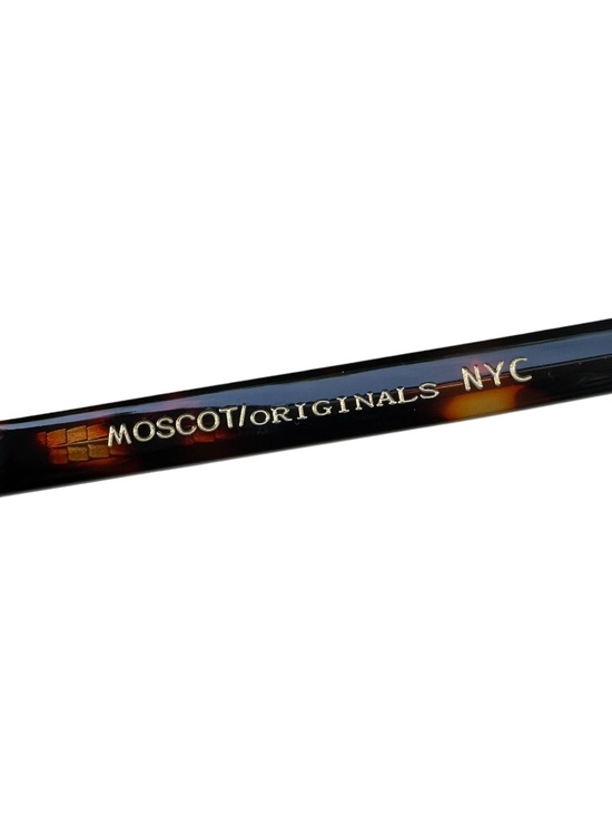 MOSCOT Zolman Round Eyeglasses Frames Tortoise Acetate Optical Glasses Unisex main image 4